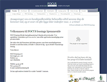 Tablet Screenshot of focusleasing.dk
